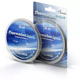 Леска FLUOROCARBON Hybrid 0,18mm 30м ALLVEGA tr-84113