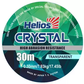 Леска Helios CRYSTAL Nylon Transparent 0,30mm/30 (HS-CT 0,30/30) tr-136824