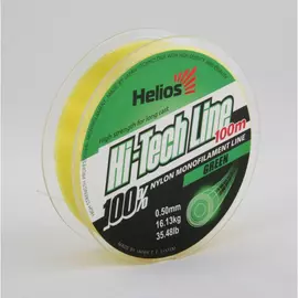 Леска Helios Hi-tech Line Nylon Green 0,50mm/100 (HS-NB 50/100) tr-136738