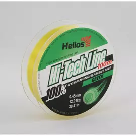 Леска Helios Hi-tech Line Nylon Green 0,45mm/100 (HS-NB 45/100) tr-136737