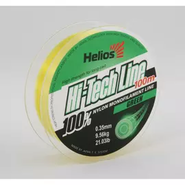 Леска Helios Hi-tech Line Nylon Green 0,35mm/100 (HS-NB 35/100) tr-136642