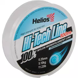 Леска Helios Hi-tech Line Nylon Transparent 0,25mm/100 (HS-NG 25/100) tr-119343