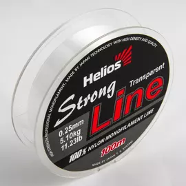 Леска Helios Strong Line Nylon Transparent 0,25mm/100 (HS-SLT-25/100) tr-136742