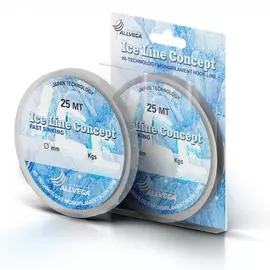 Леска монофильная ALLVEGA "Ice Line Concept" 25м 0,25мм (7,95кг) прозрачная LILC2525 tr-215754