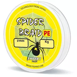 Леска плетеная Expert Spider 92m желтый (0,08мм / 5,50кг) SpiEL92008 tr-228236