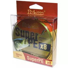 Леска плетеная RUBICON Super PE 8x 135m black, d=0,40mm tr-197549