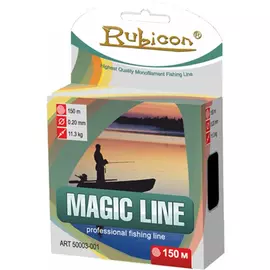 Леска RUBICON Magic Line 150m d=0,40mm (multicolor) tr-197506