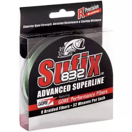 Леска Sufix 832 Braid Lo Vis Green 120 м 0.18 мм (DS1CF025h3DS71) tr-211139