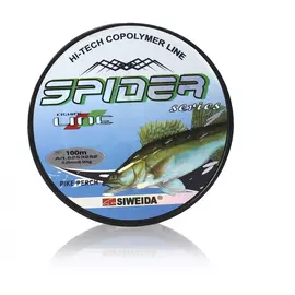 Леска SWD Spider Pikeperch 100м 0,25 (6,90кг) вакуум/уп.желтая 5253252/13-12-16-163 tr-56453