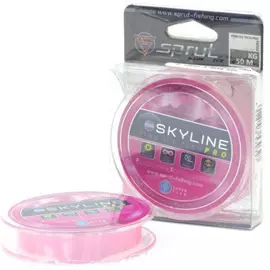 Леска Зимняя "Sprut" SKYLINE Fluorocarbon Composition IceTech PRO (Pink/0,285mm/7,85kg/50m) tr-222495