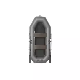 Лодка гребная под мотор Стандарт 260 Лоцман серый ЛС-260-974