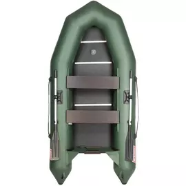 Лодка Капитан Т290 (киль+пол) зеленая/Boat Capitan 290SS (green) tr-130939