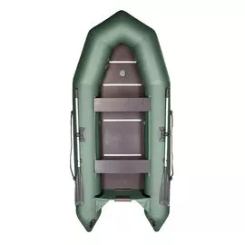 Лодка Капитан Т330 (киль+пол) зеленая/ Boat Capitan 330SS (keel, floorboards) green tr-130943