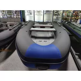 Лодка РИБ (RIB) Baltic Boats Аполлон 420 Z, серый/синий (корпус серый) УТ-00009403