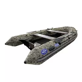 Лодка РИБ (RIB) Baltic Boats Аполлон 420Z, пиксель, корпус черный APL420PIXB-C