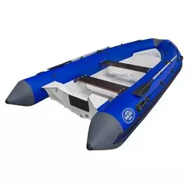 Лодка РИБ (RIB) Baltic Boats Аполлон 460 Z, синий/серый УТ-00009361