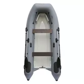 Лодка РИБ (RIB) Навигатор 370R, серый-графит (корпус серый), FORZA FM-NRG370RGGF