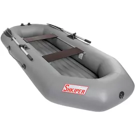 Лодка Шкипер А280 (надувное дно) (серый) tr-115390