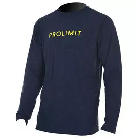 Лонгслив лайкровый мужской PROLIMIT Loosefit Tee Logo black/yellow, M tv-1897-m