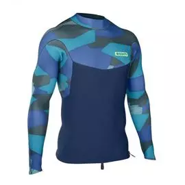 Лонгслив неопреновый мужской ION Neo Top Men LS 2/1mm ZL petrol 2017, XS tv-191-xs
