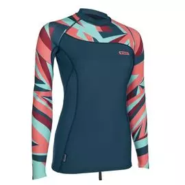 Лонгслив неопреновый женский ION Neo Top Women LS 2/1mm ZL petrol 2017, 4/XS tv-188-4-xs