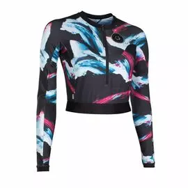 ЛонгсливлайкровыйженскийION MuseShortyRashguardLSblackcapsule, 4/XS tv-1842-4-xs