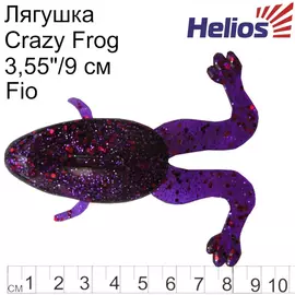 Лягушка Helios Crazy Frog 2,36"/6,0 см Fio 10шт. (HS-22-012) tr-145263