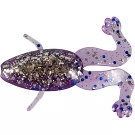 Лягушка Helios Crazy Frog 3,55"/9,0 см Silver Sparkles &amp; Fio 4шт. (HS-23-036) tr-174287