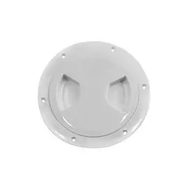 Лючок палубный 4", белый 15091