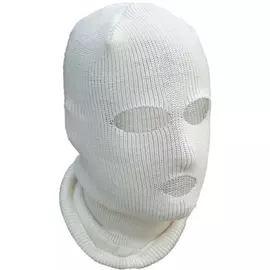 Лыжная шлем-маска очки белая (706-3) хсн tr-13095