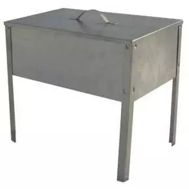 Мангал-коптильня "Эконом" в коробке (400х250х400 толщ. 0.5мм) 2000000060576