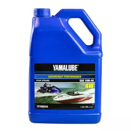 Масло 4-тактное минеральное Yamalube 4W 10W-40 Watercraft (3,78 л) для гидроциклов LUB10W40WV04