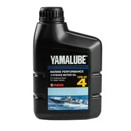 Масло 4-тактное минеральное Yamalube SAE 10W-40 API SJ/CF Marine, 1 л. 90790BS46500