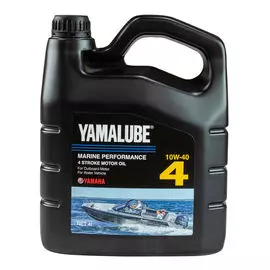 Масло 4-тактное минеральное Yamalube SAE 10W-40 API SJ/CF Marine, 4 л. 90790BS46600