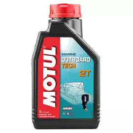 Масло моторное Motul Outboard Tech 2T, Technosynthese (1 л) 102789 (106613)