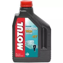 Масло моторное Motul Outboard Tech 4T 10W40, Technosynthese (2 л) 106368