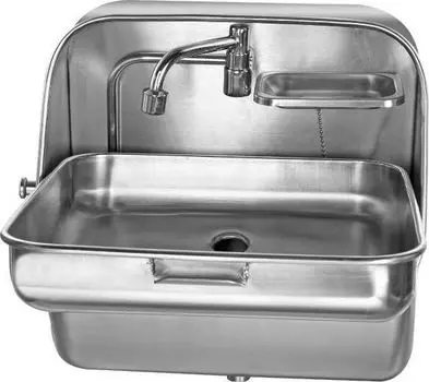 Мойка прямоугольная с краном Marine Rocket MR595SS