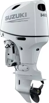 Мотор лодочный Suzuki DF140BTL CAN, белый DF140BTL_CAN_White