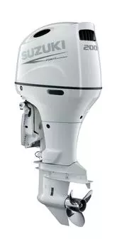 Мотор лодочный Suzuki DF200APX, белый DF200APX_white
