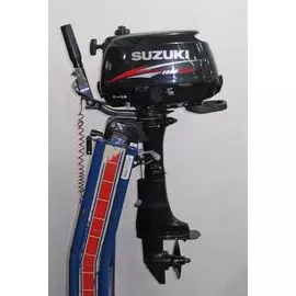 Мотор лодочный Suzuki DF5S, б/у pm2185n