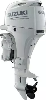 Мотор лодочный Suzuki DF60ATL, белый DF60ATL_white
