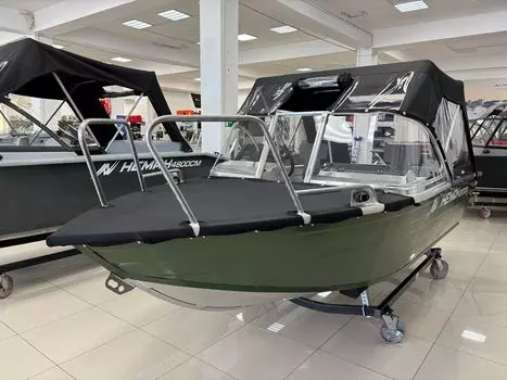 Моторная лодка, Неман 400 DCM NEW, зелёная NEM400DCM-NEW_green