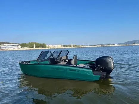 Моторная лодка, Xstream 420X, изумруд c Marine Rocket MR40FFES-T KITXST22