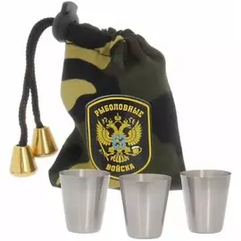 Набор стопок в мешке 30 мл Рыболовные войска 3 шт (1507656) tr-184699