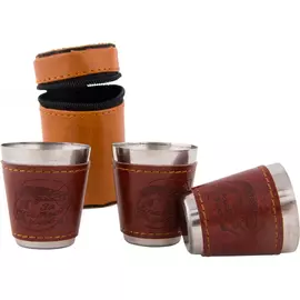 Набор стопок "За богатый улов" 3шт A17 tr-191944