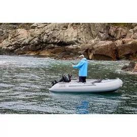 Надувная лодка Compas 350S НДНД, темно-серый/синий compas350S_GB