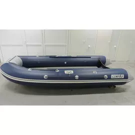 Надувная лодка Compas 400 НДНД, светло-серый/синий compas400_GB