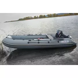 Надувная лодка Compas 400 НДНД, темно-серый compas_400_G