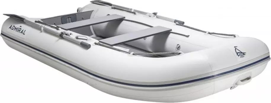 Надувная лодка ПВХ, Адмирал 270 НДНД, серый 00194801