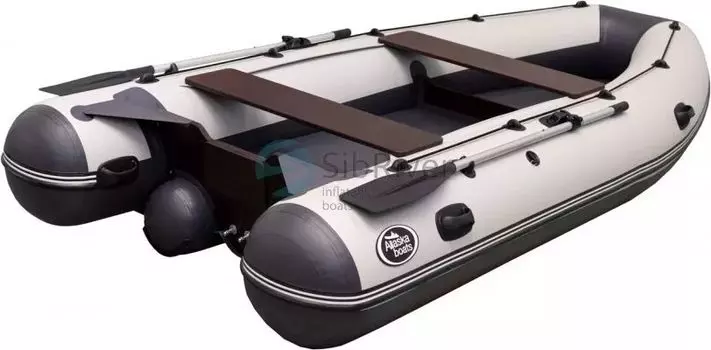 Надувная лодка ПВХ Allaska Drive 360, серый/серый, SibRiver ALD360GG